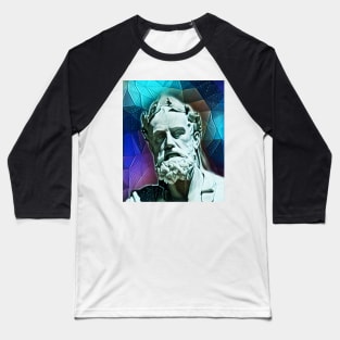 Xenophon Portrait | Xenophon Artwork 6 Baseball T-Shirt